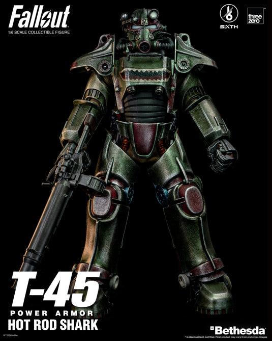 Threezero - Fallout - T-45 Hot Rod Shark Power Armor