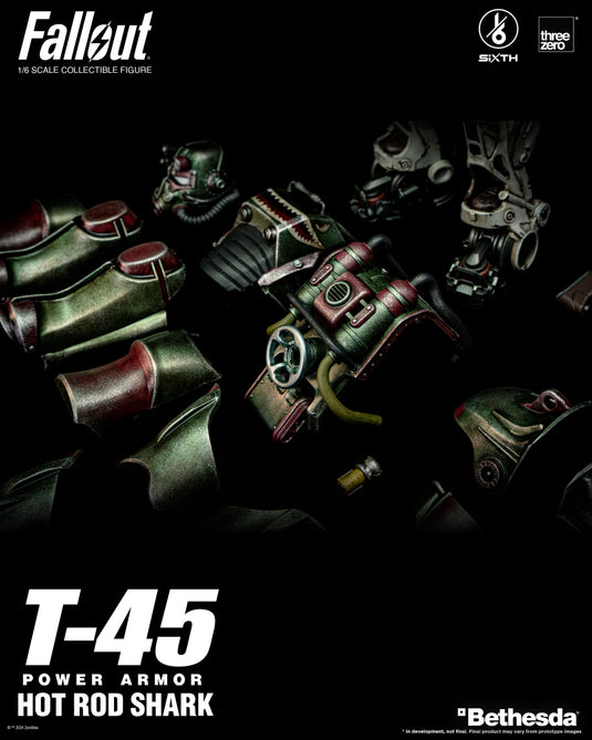 Threezero - Fallout - T-45 Hot Rod Shark Power Armor