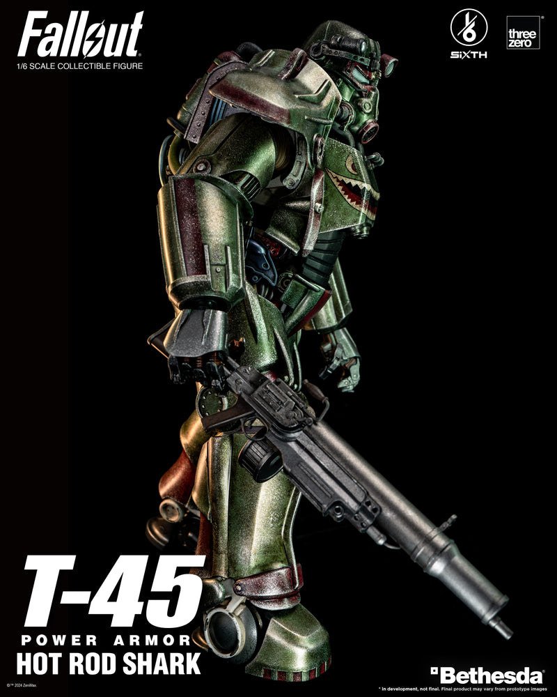 Load image into Gallery viewer, Threezero - Fallout - T-45 Hot Rod Shark Power Armor
