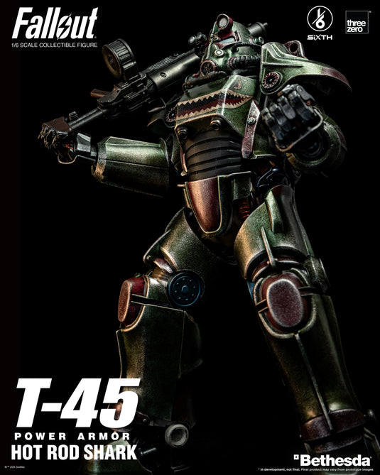 Threezero - Fallout - T-45 Hot Rod Shark Power Armor