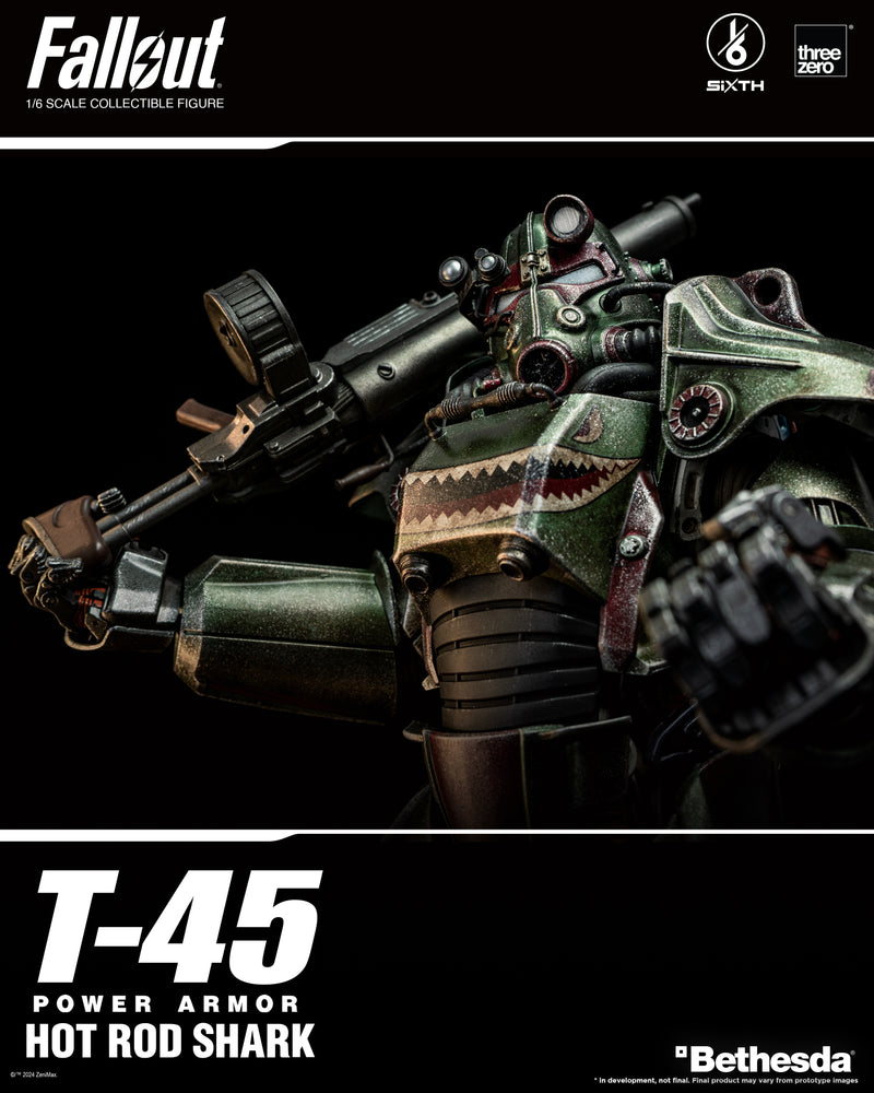 Load image into Gallery viewer, Threezero - Fallout - T-45 Hot Rod Shark Power Armor
