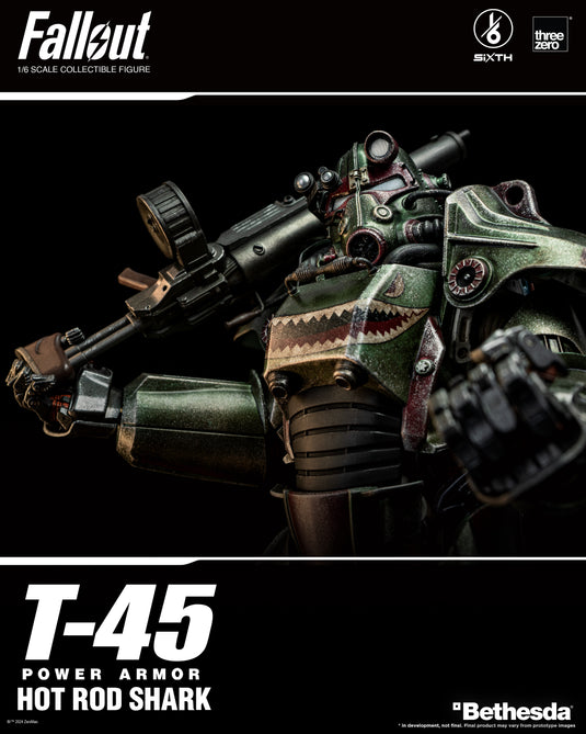 Threezero - Fallout - T-45 Hot Rod Shark Power Armor