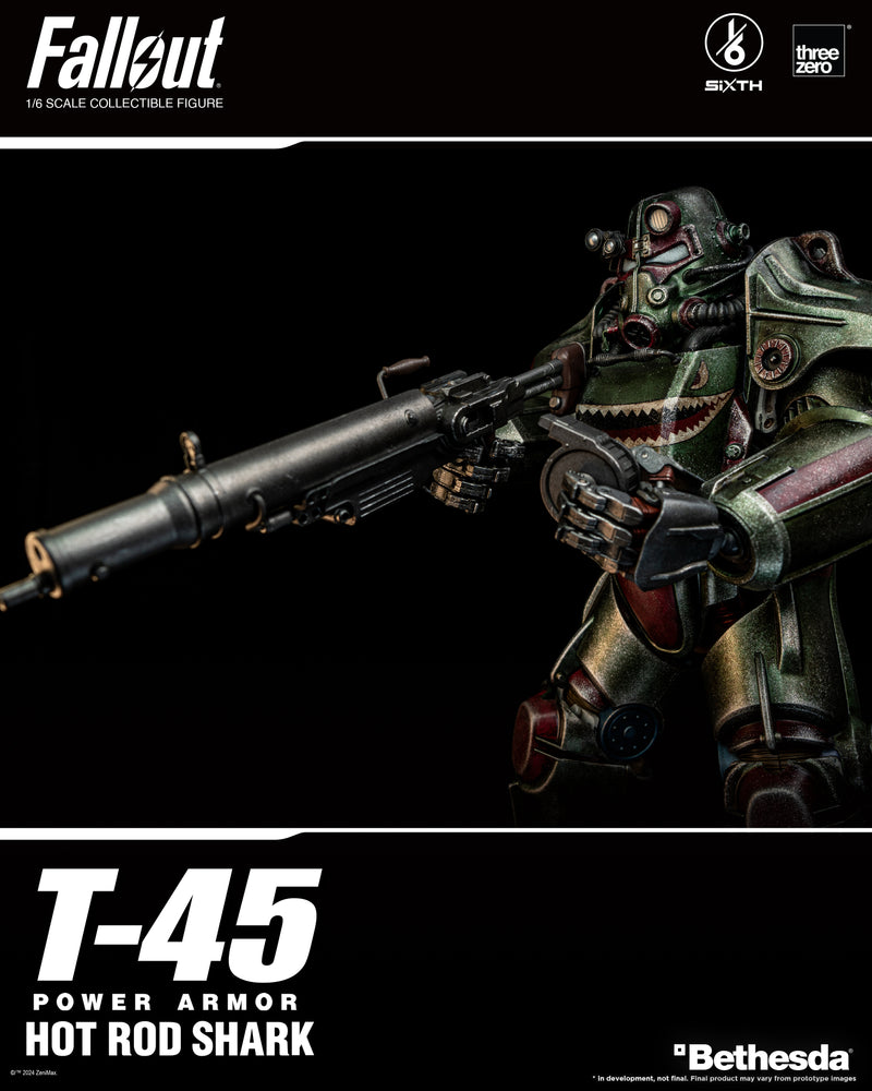 Load image into Gallery viewer, Threezero - Fallout - T-45 Hot Rod Shark Power Armor
