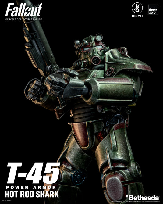 Threezero - Fallout - T-45 Hot Rod Shark Power Armor