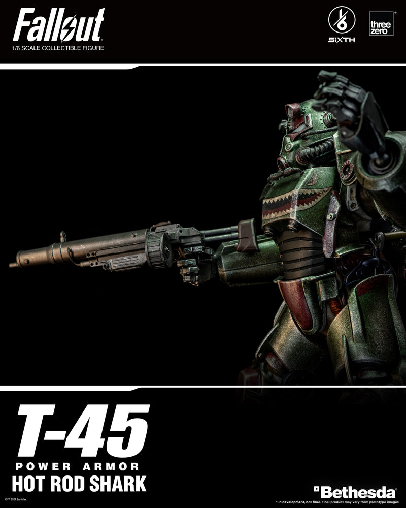 Load image into Gallery viewer, Threezero - Fallout - T-45 Hot Rod Shark Power Armor
