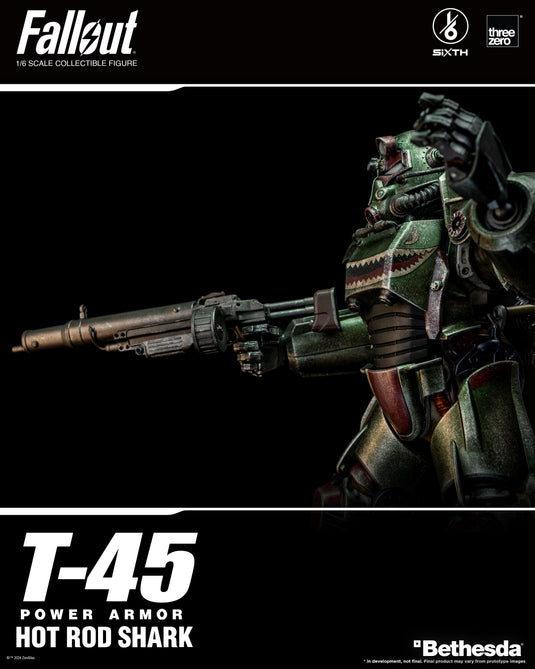 Threezero - Fallout - T-45 Hot Rod Shark Power Armor