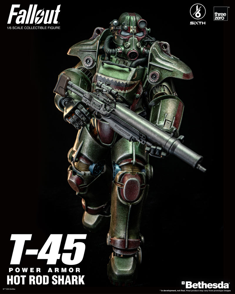 Load image into Gallery viewer, Threezero - Fallout - T-45 Hot Rod Shark Power Armor
