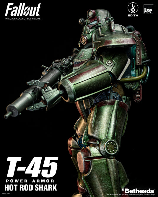 Threezero - Fallout - T-45 Hot Rod Shark Power Armor