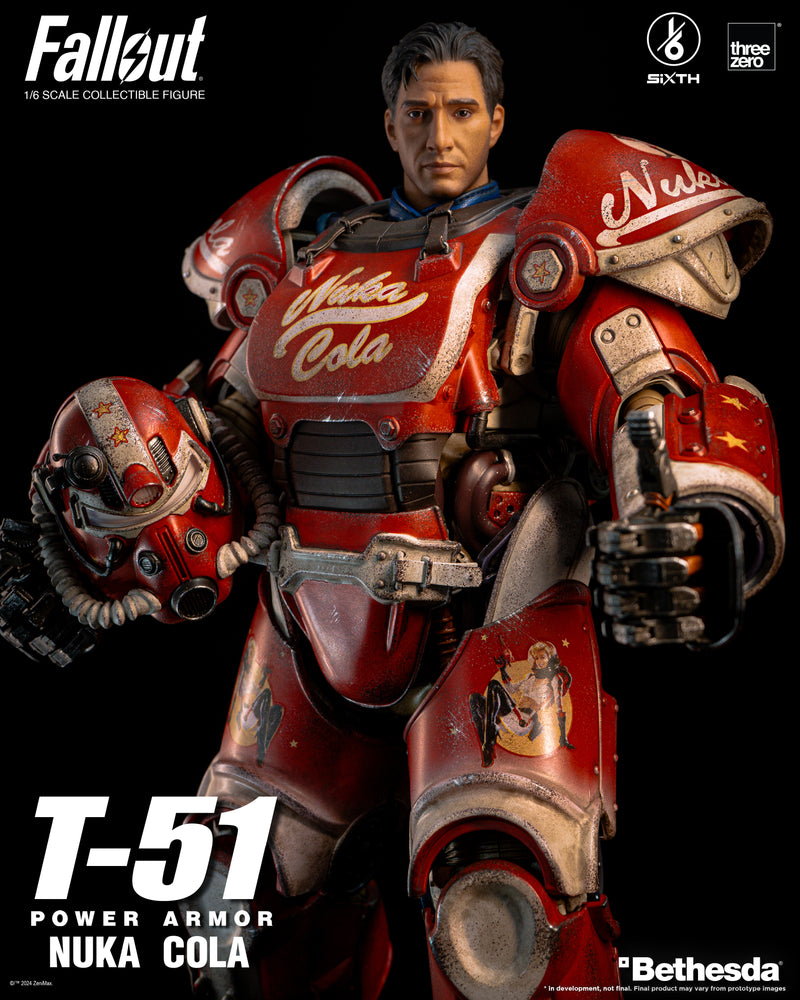 Load image into Gallery viewer, Threezero - Fallout - T-51 Nuka Cola Power Armor
