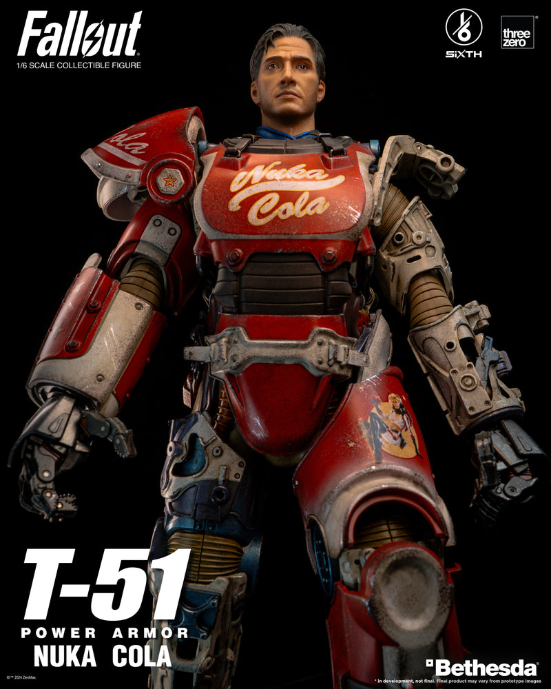 Load image into Gallery viewer, Threezero - Fallout - T-51 Nuka Cola Power Armor
