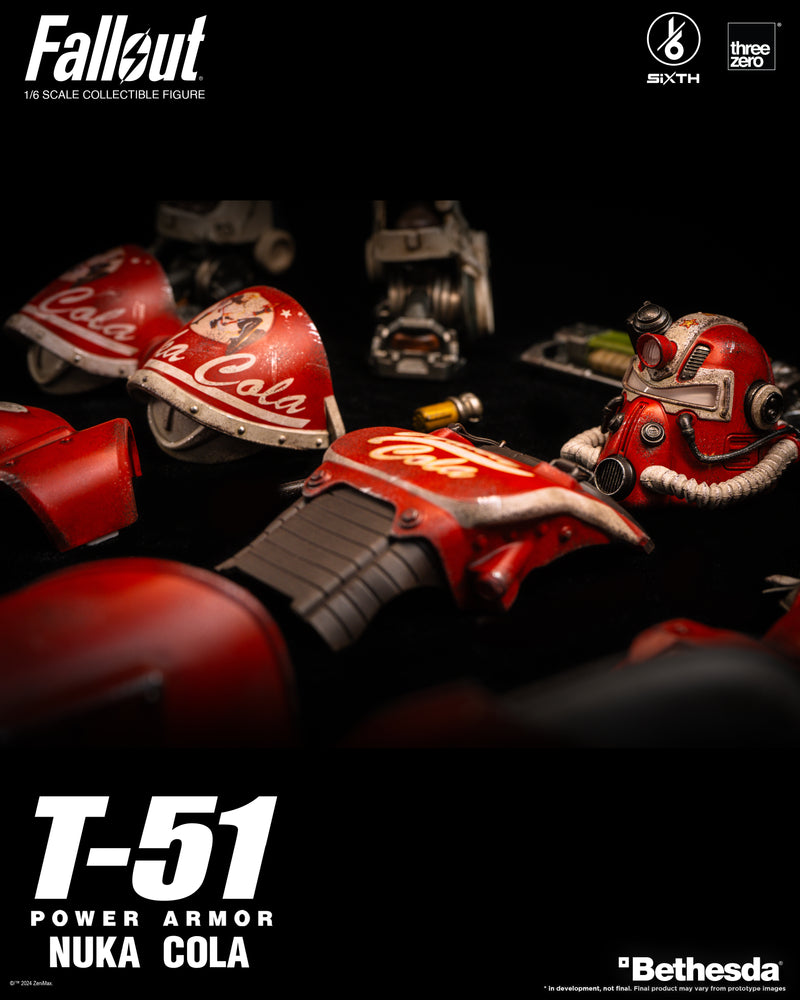 Load image into Gallery viewer, Threezero - Fallout - T-51 Nuka Cola Power Armor
