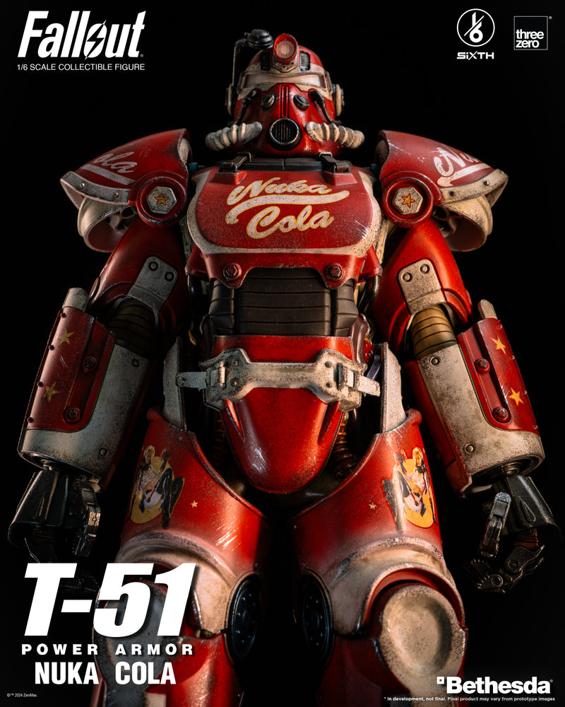 Load image into Gallery viewer, Threezero - Fallout - T-51 Nuka Cola Power Armor
