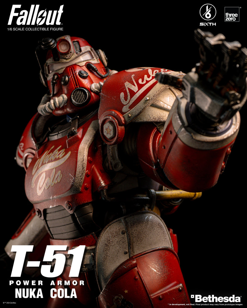 Load image into Gallery viewer, Threezero - Fallout - T-51 Nuka Cola Power Armor
