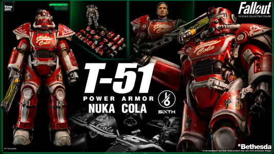 Threezero - Fallout - T-51 Nuka Cola Power Armor