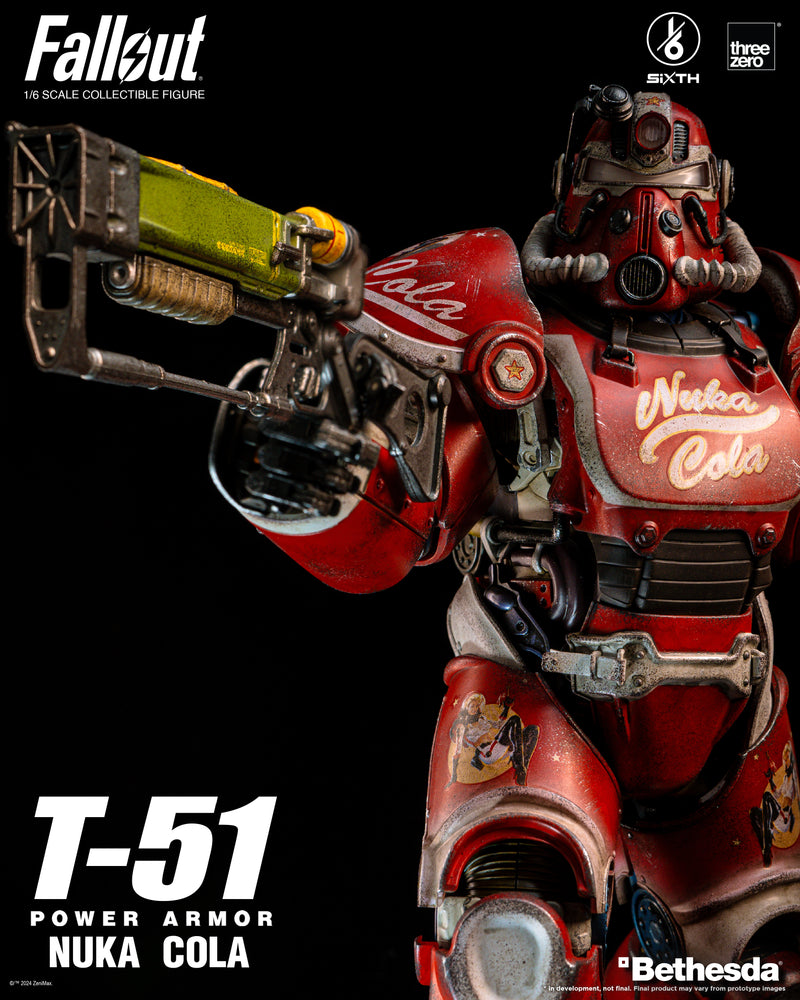 Load image into Gallery viewer, Threezero - Fallout - T-51 Nuka Cola Power Armor
