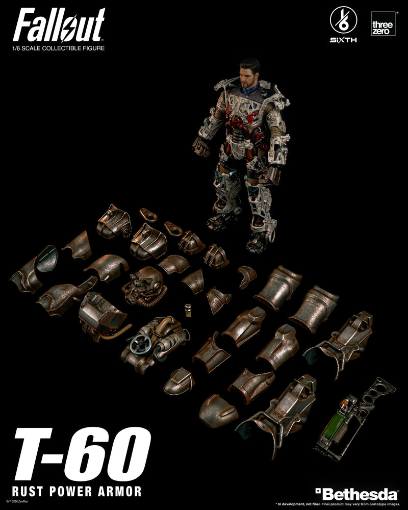 Load image into Gallery viewer, Threezero - Fallout - T-60 Rusted Power Armor
