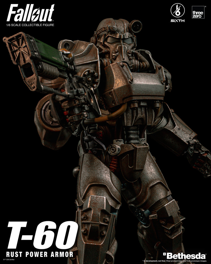 Load image into Gallery viewer, Threezero - Fallout - T-60 Rusted Power Armor
