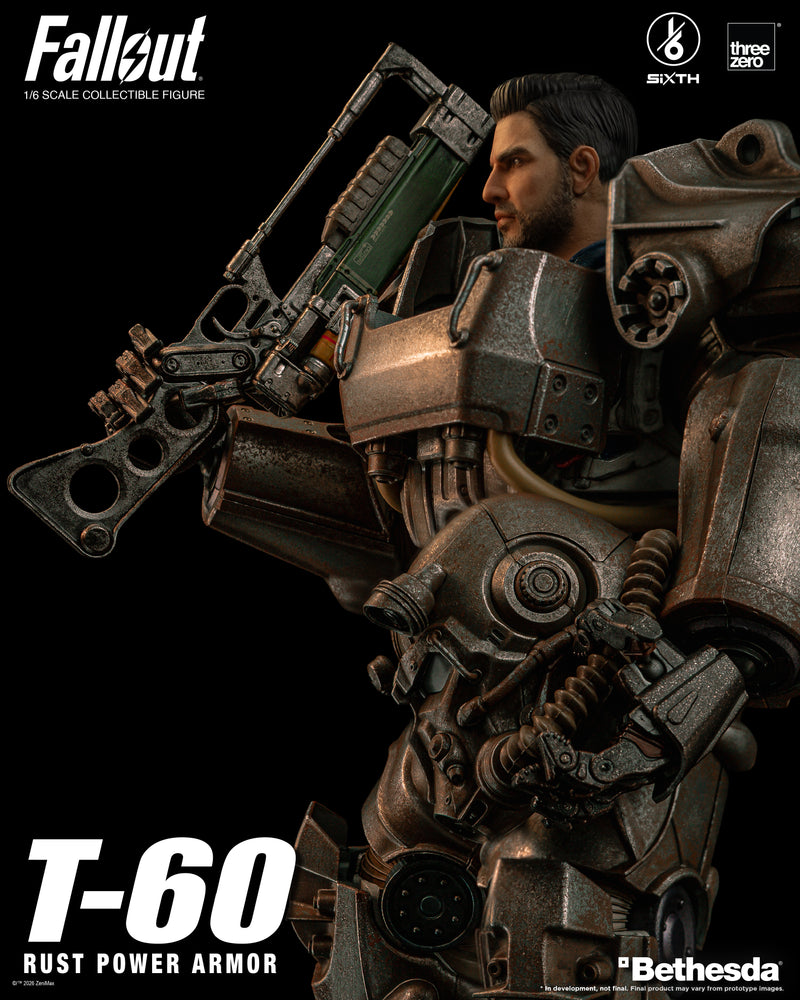 Load image into Gallery viewer, Threezero - Fallout - T-60 Rusted Power Armor
