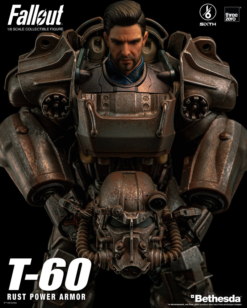 Load image into Gallery viewer, Threezero - Fallout - T-60 Rusted Power Armor
