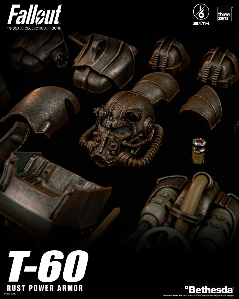 Load image into Gallery viewer, Threezero - Fallout - T-60 Rusted Power Armor
