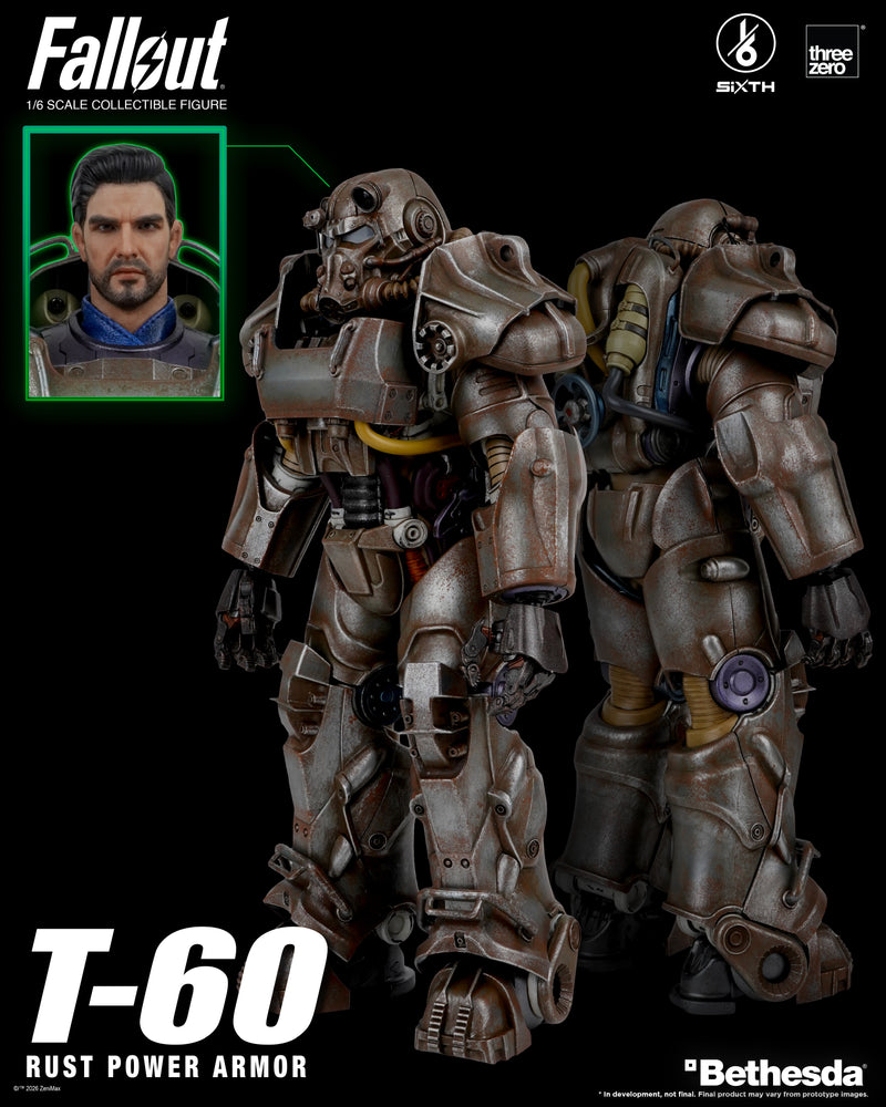 Load image into Gallery viewer, Threezero - Fallout - T-60 Rusted Power Armor
