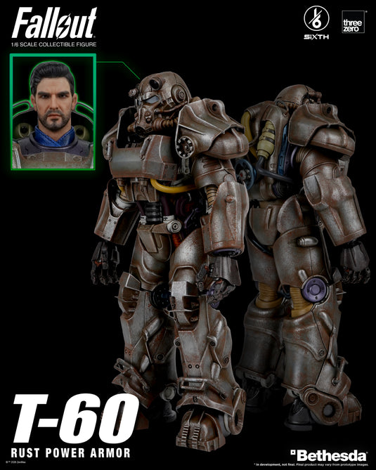 Threezero - Fallout - T-60 Rusted Power Armor