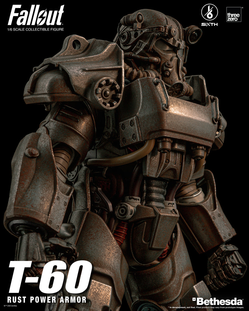 Load image into Gallery viewer, Threezero - Fallout - T-60 Rusted Power Armor
