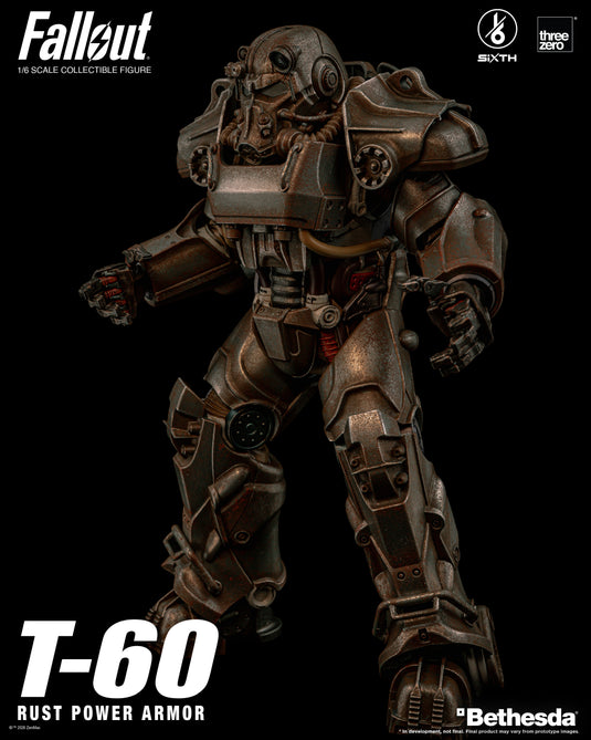Threezero - Fallout - T-60 Rusted Power Armor