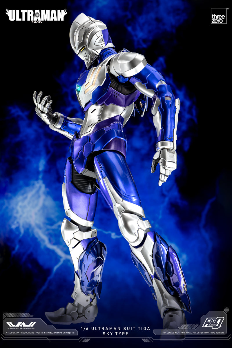 Load image into Gallery viewer, Threezero - FigZero Ultraman Suit Another Univese: Ultraman Suit Tiga Sky Type
