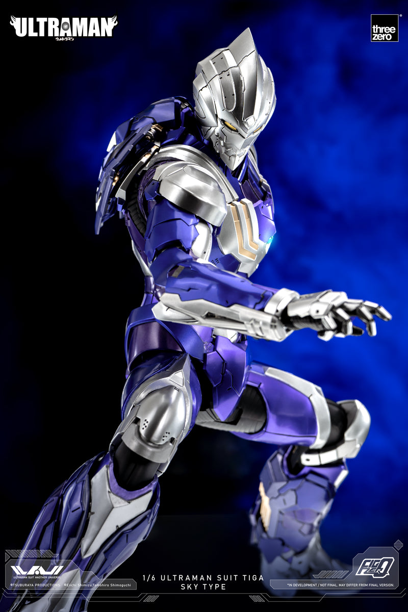 Load image into Gallery viewer, Threezero - FigZero Ultraman Suit Another Univese: Ultraman Suit Tiga Sky Type
