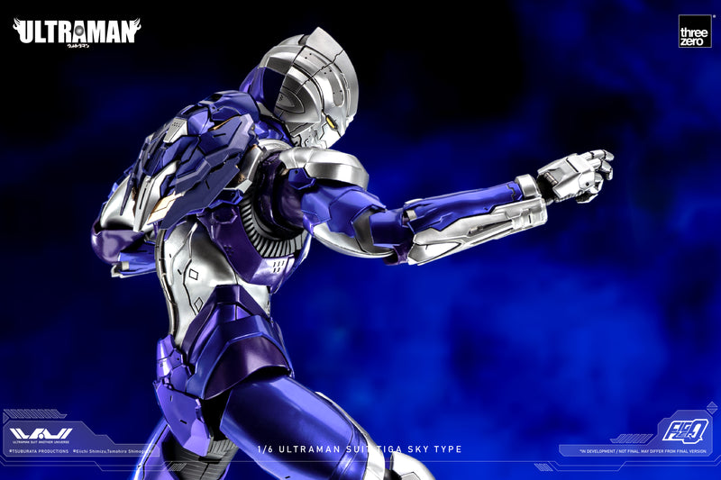 Load image into Gallery viewer, Threezero - FigZero Ultraman Suit Another Univese: Ultraman Suit Tiga Sky Type
