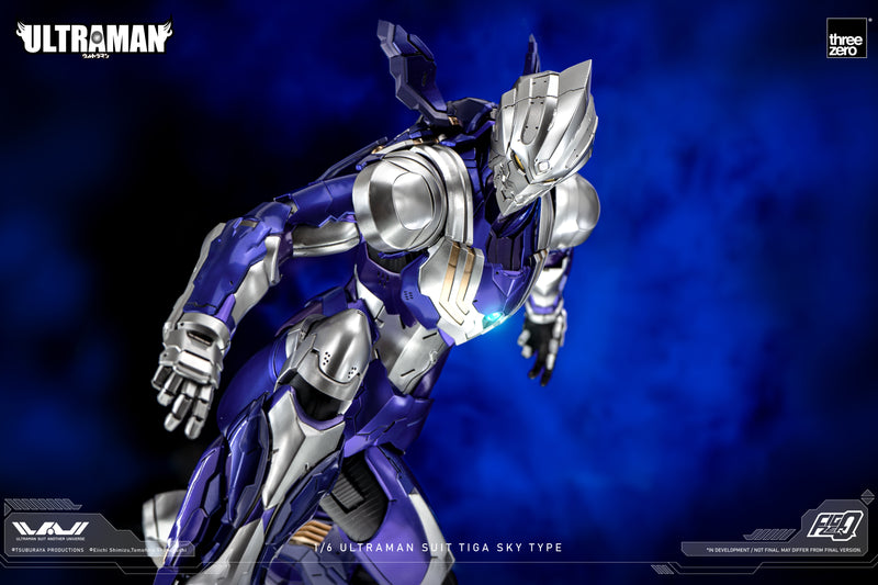 Load image into Gallery viewer, Threezero - FigZero Ultraman Suit Another Univese: Ultraman Suit Tiga Sky Type
