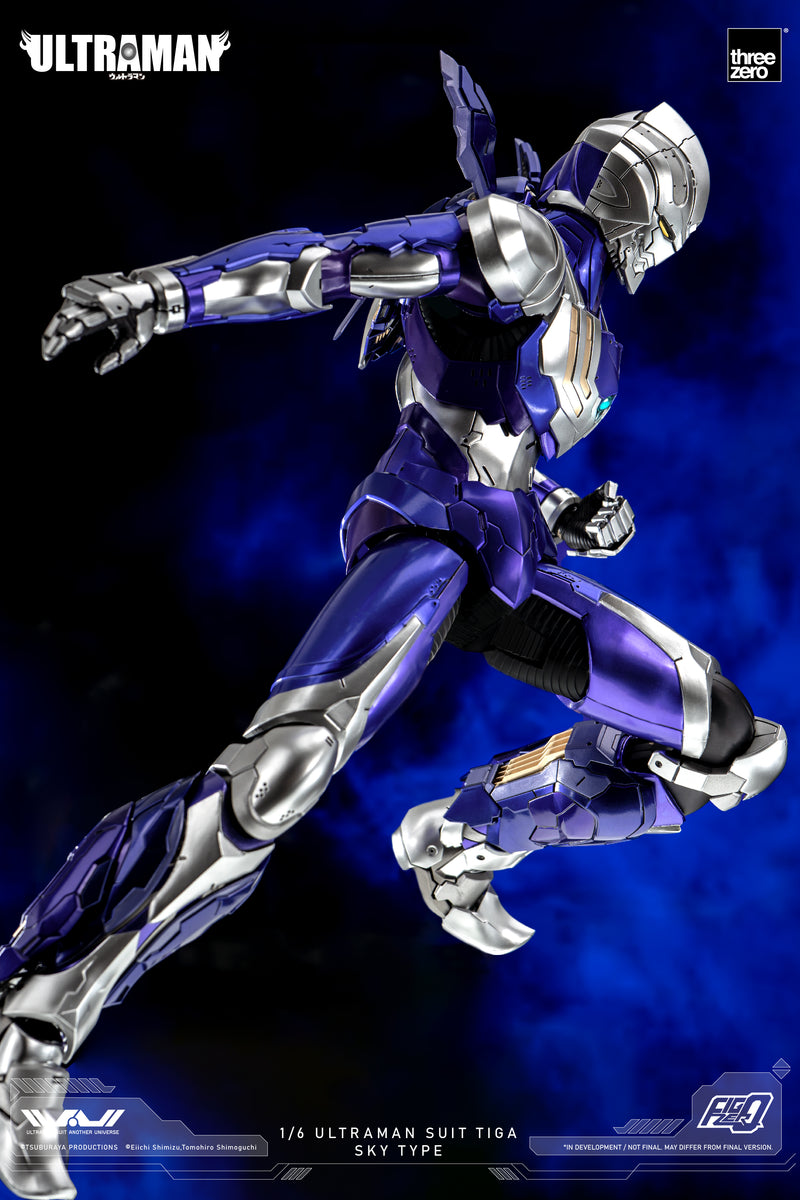 Load image into Gallery viewer, Threezero - FigZero Ultraman Suit Another Univese: Ultraman Suit Tiga Sky Type
