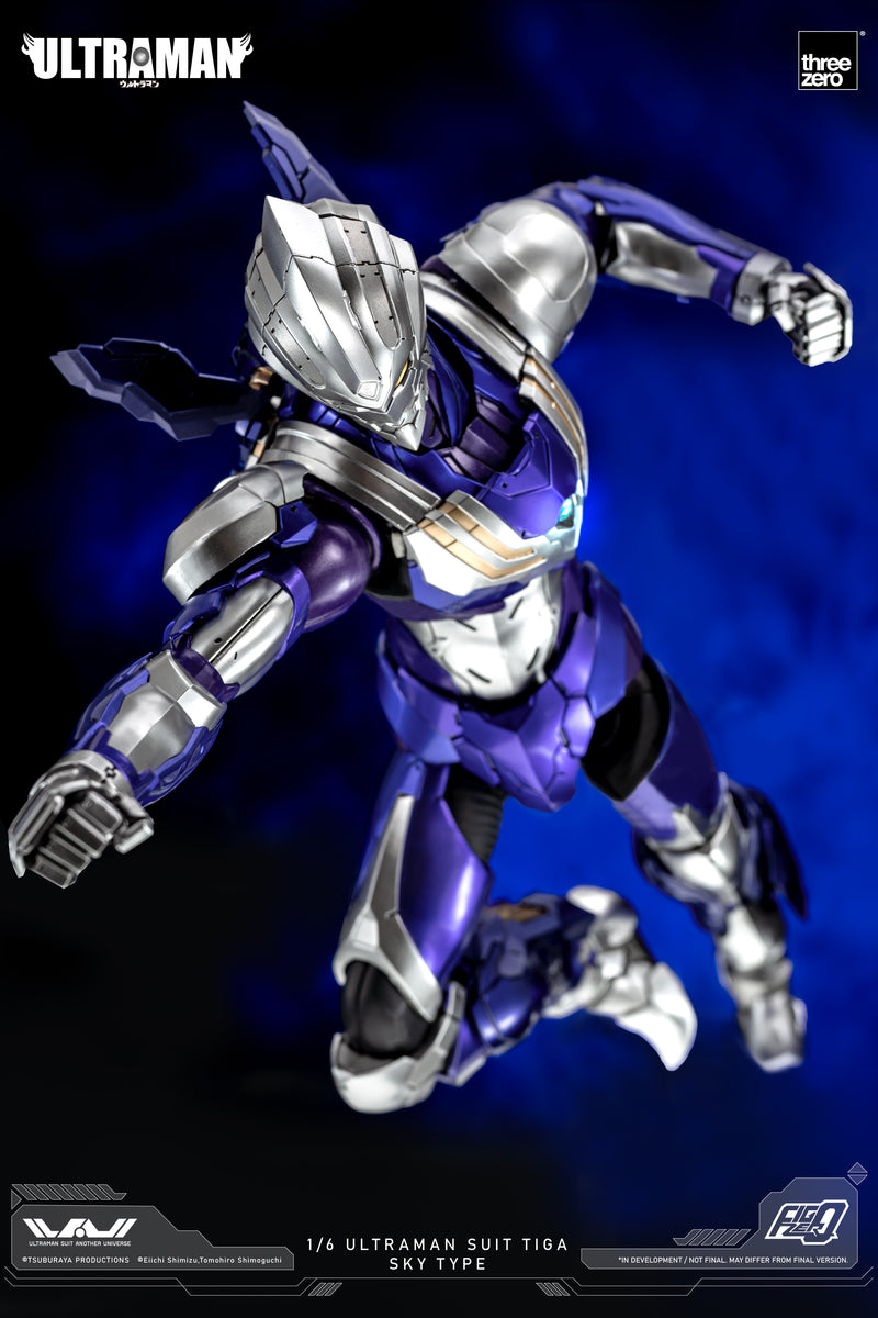 Load image into Gallery viewer, Threezero - FigZero Ultraman Suit Another Univese: Ultraman Suit Tiga Sky Type
