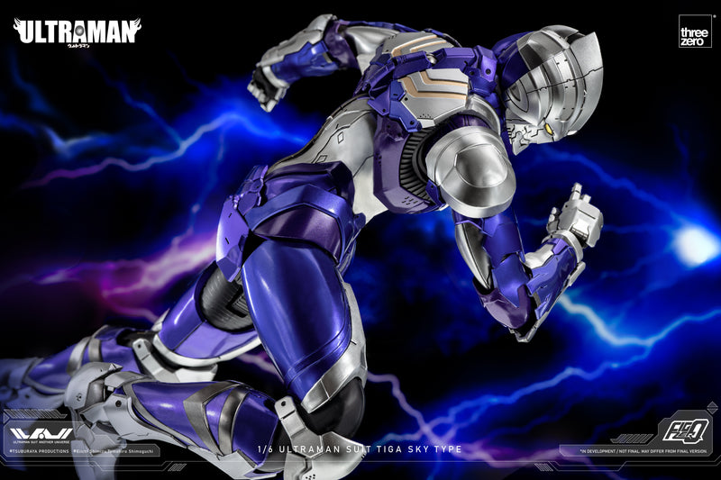 Load image into Gallery viewer, Threezero - FigZero Ultraman Suit Another Univese: Ultraman Suit Tiga Sky Type
