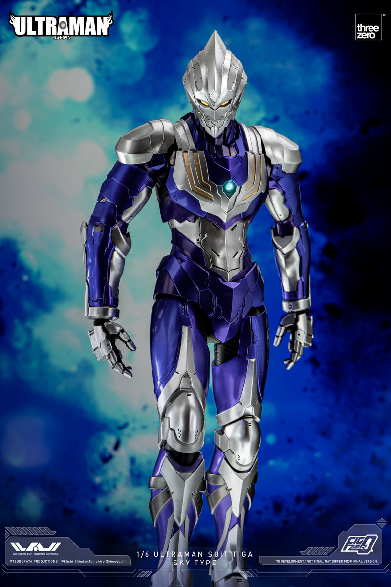 Load image into Gallery viewer, Threezero - FigZero Ultraman Suit Another Univese: Ultraman Suit Tiga Sky Type
