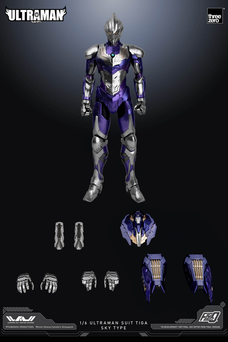 Load image into Gallery viewer, Threezero - FigZero Ultraman Suit Another Univese: Ultraman Suit Tiga Sky Type
