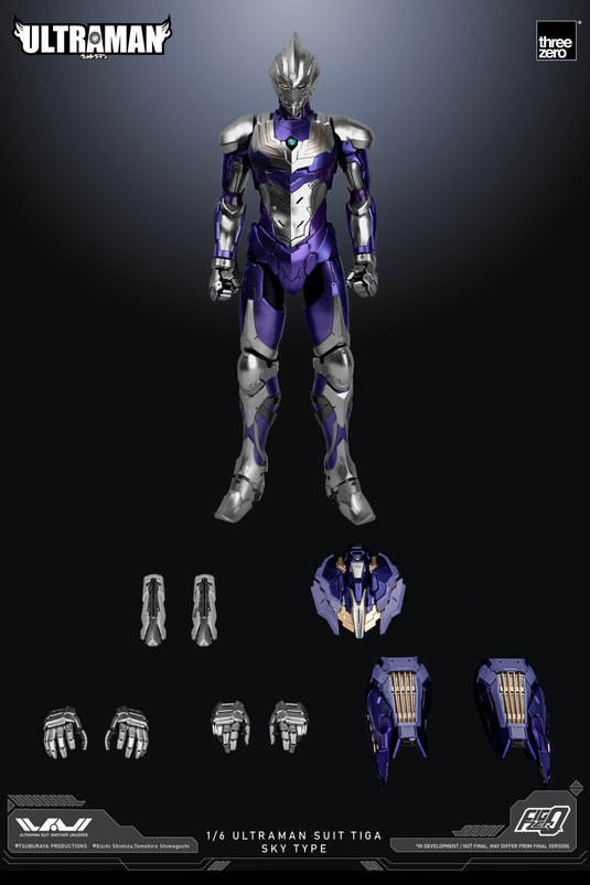 Threezero - FigZero Ultraman Suit Another Univese: Ultraman Suit Tiga Sky Type