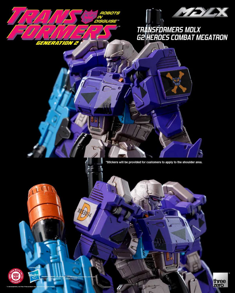 Load image into Gallery viewer, Threezero - Transformers - MDLX G2 Heroes Combat Megatron (SDCC 2026 Exclusive
