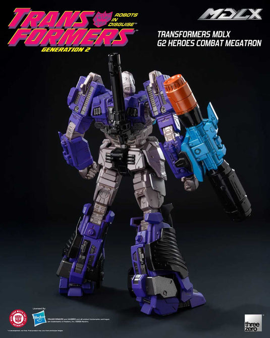 Threezero - Transformers - MDLX G2 Heroes Combat Megatron (SDCC 2026 Exclusive