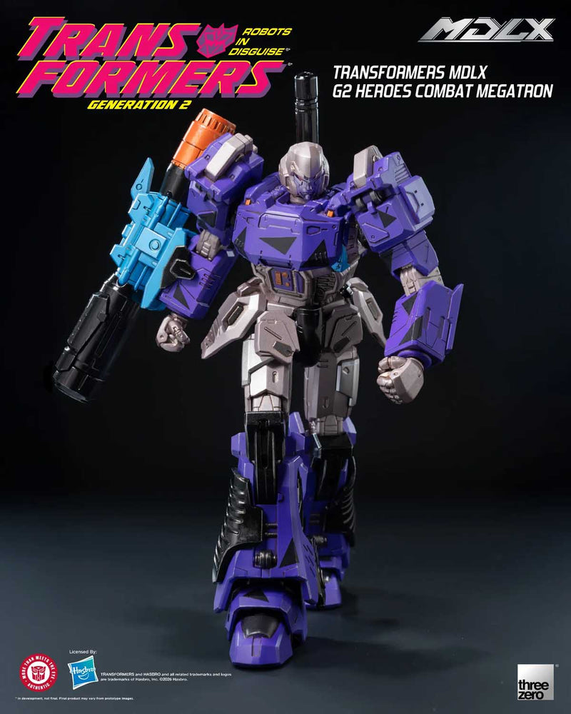 Load image into Gallery viewer, Threezero - Transformers - MDLX G2 Heroes Combat Megatron (SDCC 2026 Exclusive
