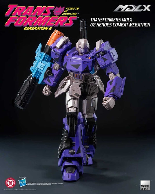 Threezero - Transformers - MDLX G2 Heroes Combat Megatron (SDCC 2026 Exclusive