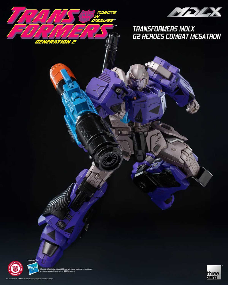 Load image into Gallery viewer, Threezero - Transformers - MDLX G2 Heroes Combat Megatron (SDCC 2026 Exclusive
