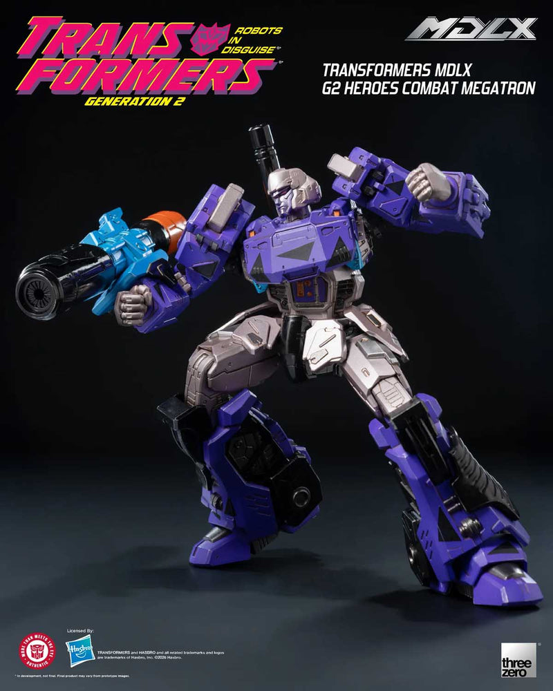 Load image into Gallery viewer, Threezero - Transformers - MDLX G2 Heroes Combat Megatron (SDCC 2026 Exclusive

