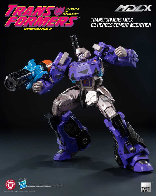 Threezero - Transformers - MDLX G2 Heroes Combat Megatron (SDCC 2026 Exclusive