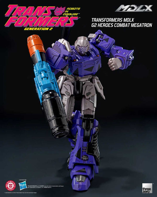 Threezero - Transformers - MDLX G2 Heroes Combat Megatron (SDCC 2026 Exclusive
