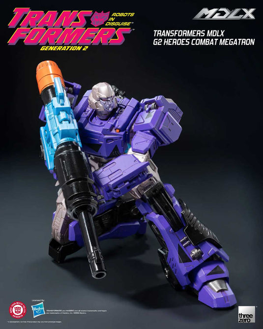 Threezero - Transformers - MDLX G2 Heroes Combat Megatron (SDCC 2026 Exclusive