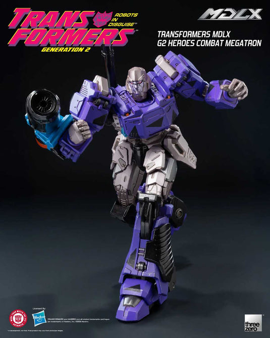 Threezero - Transformers - MDLX G2 Heroes Combat Megatron (SDCC 2026 Exclusive