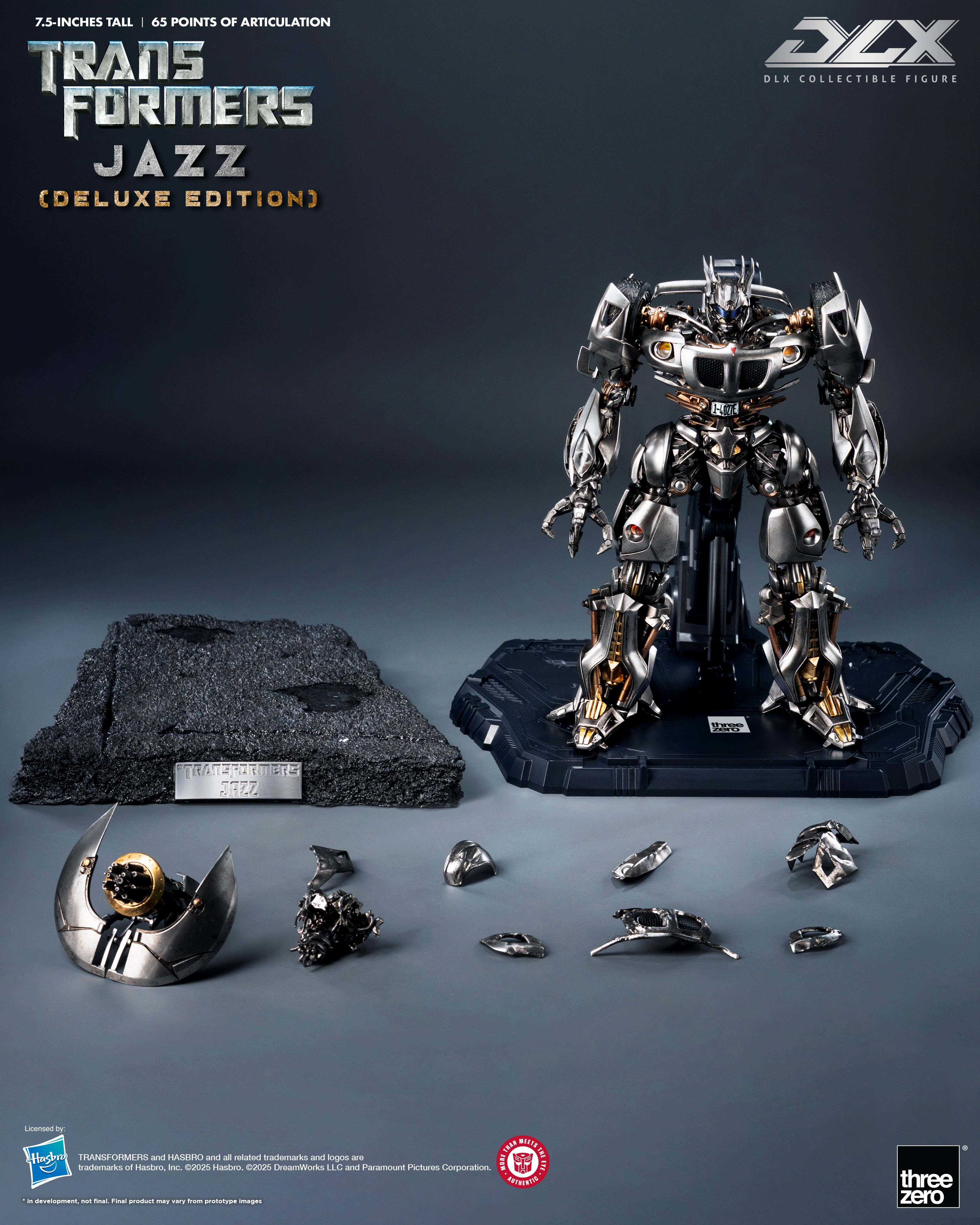 Threezero DLX トランスフォーマー transformer Threezero - Transformers - DLX Jazz (Deluxe) – Ages Three and Up
