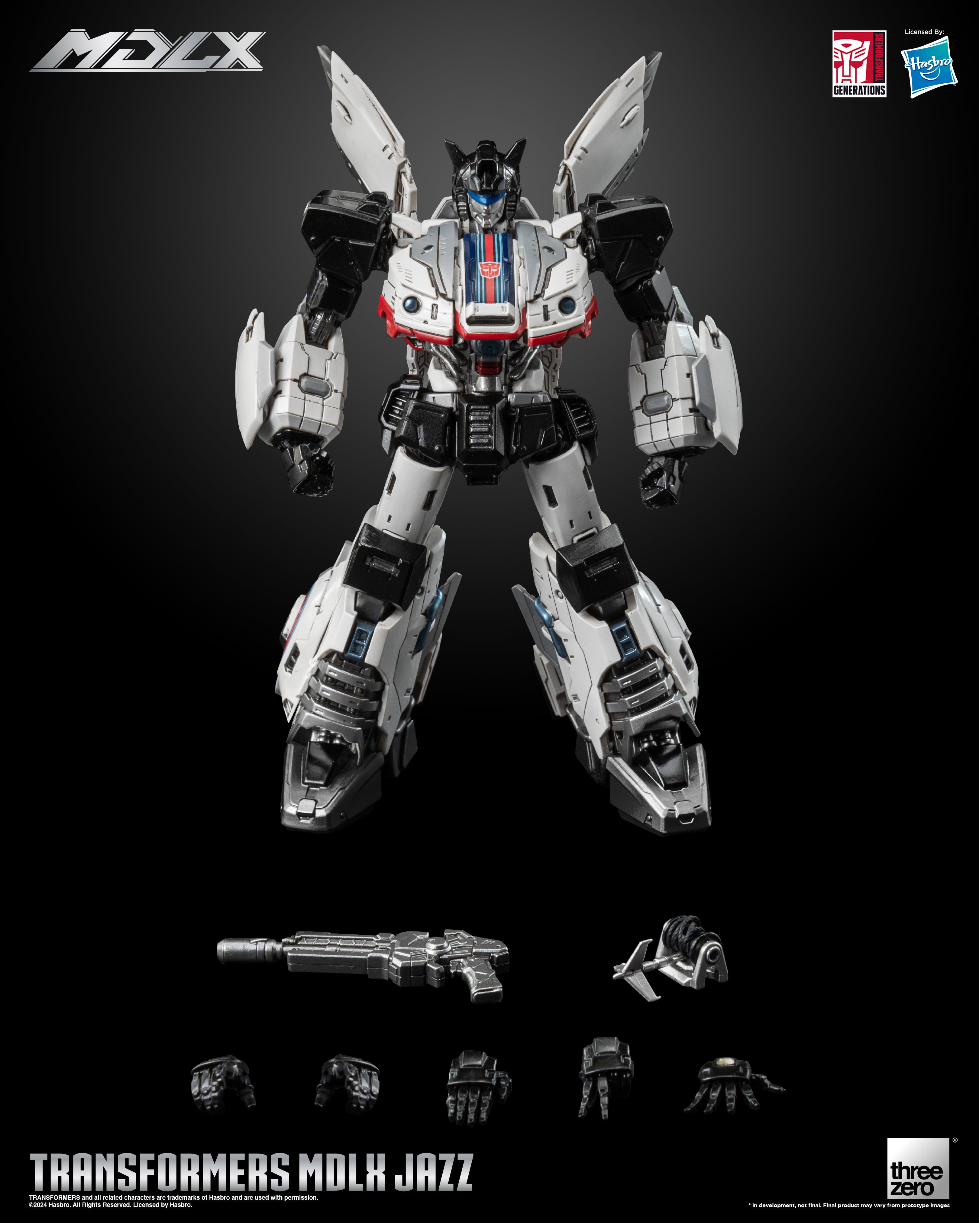 Threezero - Transformers - MDLX Jazz – Ages Three and Up
